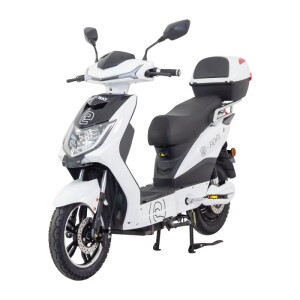 Product detail of RACCEWAY Elektroskútr E-fichtl bílý-lesklý s baterií 12Ah + sleva 1500,- na příslušenství