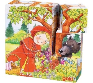 Product detail of Dřevěné kostky Pohádky 9 kostek
