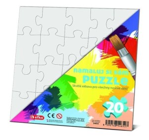 Product detail of Namaluj si sám puzzle: čtverec