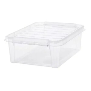 Product detail of SmartStore Úložný box s bílými klipy Classic, 21 l, 21 l