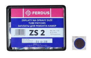 Product detail of FERDUS Lepení-záplata ZS2 kulatá 25mm box 100ks