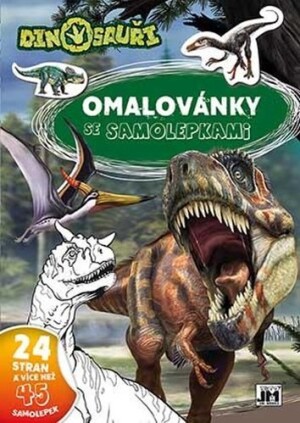 Product detail of Dinosauři - Omalovánky A4+ - různí