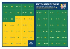 Product detail of Pexeso: Matematika - Odečítání v oboru do 20 - Martin Staněk