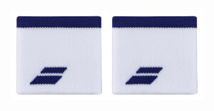 Product detail of Potítka Babolat  Logo Wristband White/Sodalite Blue