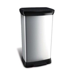 Product detail of Curver Pedálový odpadkový koš Silver, 50 l
