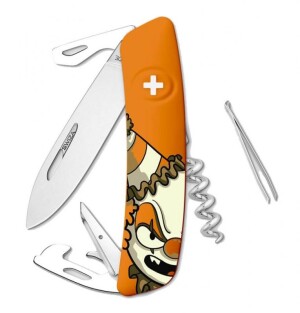 Product detail of Swiza kapesní nůž D03 Halloween Clown orange