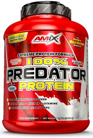 Product detail of Amix Nutrition 100% Predator 2000 g vanilka