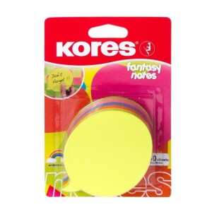 Product detail of Kores Neonové bločky 70x70mm DIALOGUE tvar bubliny, mix 5 barev