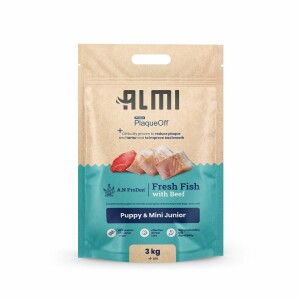 Product detail of ALMI Puppy & Mini Junior Granule s mořskou řasou, 3 kg