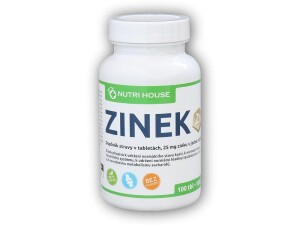 Product detail of Nutri House Zinek 25mg 100 tablet