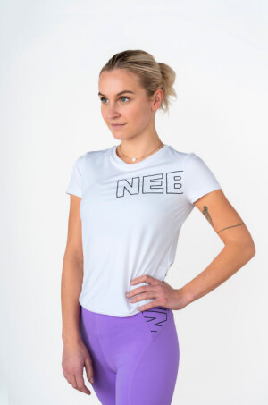 Product detail of Nebbia Funkční triko dámské 440 white