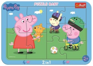 Product detail of Trefl Puzzle Peppa Pig Baby 2v1