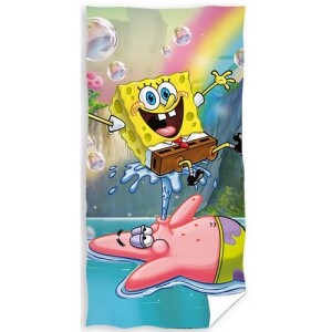 Product detail of Carbotex Dětská osuška Sponge Bob Vodotrysk, 70 x 140 cm