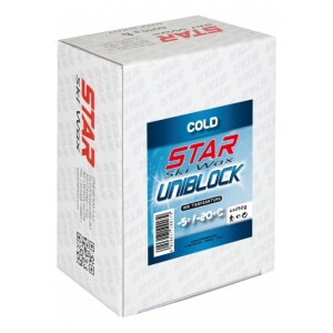 Product detail of Star Ski Wax Uniblock cold 4x250g