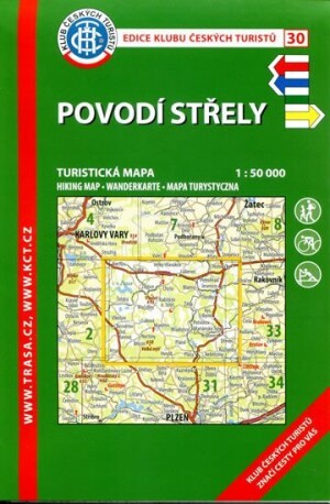 Product detail of KČT 30 Povodí Střely 1:50 000 Turistická mapa, 6.  vydání