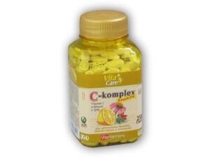 Product detail of VitaHarmony C-komplex formula 500 250tb.+ šípky,echinacea