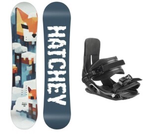 Product detail of Hatchey Rabbies juniorský snowboard + Hatchey Tactic Junior vázání