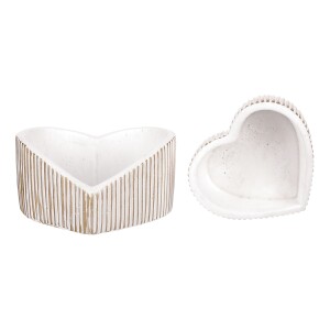 Product detail of Sada betonových misek ve tvaru srdce, 2 ks