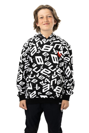 Product detail of Dětská mikina Bauer  Scramble Hoodie Black/White XL