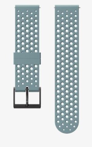 Product detail of Suunto Suunto 20mm Athletic 1 Silicone Strap Moss Grey Size S