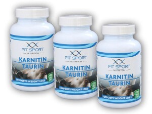 Product detail of Fit Sport Nutrition 3x Karnitin Taurin 120 vege caps