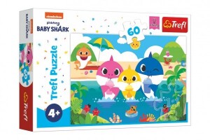 Product detail of Puzzle Baby Shark s rodinou na dovolené 60 dílků