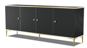 Product detail of ARTBm Komoda PETRA | černá