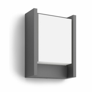 Product detail of Philips Arbour UltraEfficient venkovní nástěnné LED svítidlo 3,8W 2700K, antracitová