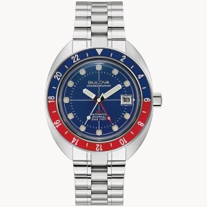 Product detail of Bulova Oceanographer Devil Diver GMT 96B405