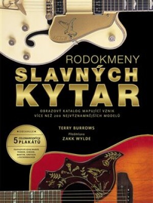 Product detail of Rodokmeny slavných kytar - Terry Burrows