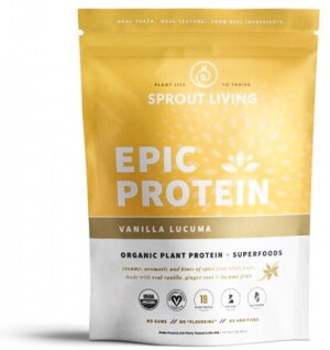 Product detail of Sprout Living Epic protein organic Vanilka a Lucuma 455 g