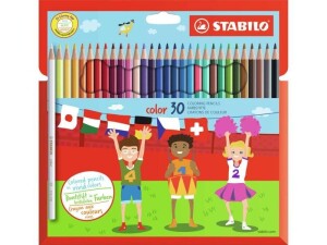 Product detail of Pastelky STABILO color, sada 30 ks v kartonovém pouzdru