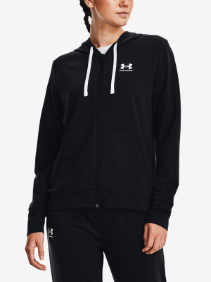 Product detail of Dámská mikina Under Armour  Rival Terry FZ Hoodie-BLK M