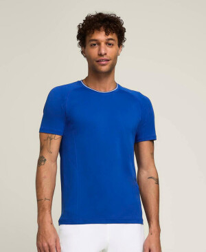 Product detail of Pánské tričko Wilson  M Team Seamless Crew Royal Blue L