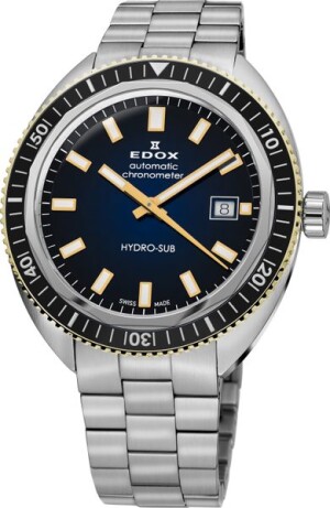 Product detail of EDOX Hydro-Sub Date Automatic Chronometer 80128-357JNM-BUDD Limited Edition