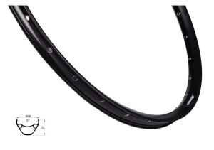 Product detail of REMERX Ráfek RX 3027 DISC 584x27, 28děr, černý
