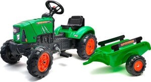 Product detail of Falk Šlapací traktor 2031AB SuperCharger s vlečkou a otevírací kapotou