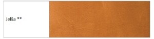 Product detail of Manželská posteľ - masív LK190 | 140cm buk Moření: Olše - skladová zásoba 1 ks