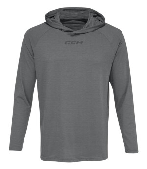 Product detail of Pánská mikina CCM  LS Premium Training Hoodie Dark Grey Heathered L
