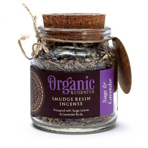Product detail of Organické kadidlo ve skleničce, Sage & Lavender