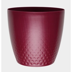Product detail of Plastia Plastový květináč Perla 16 cm, vínová, Plastia, pr.16 cm