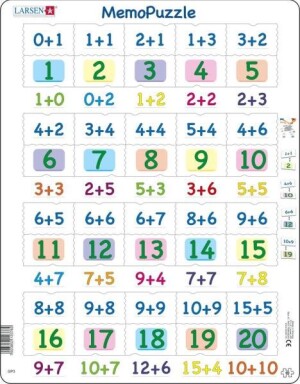 Product detail of Puzzle Sčítání 0-20