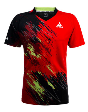 Product detail of Pánské tričko Joola  Shirt Elanus Black/Red XXL