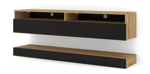 Product detail of ARTBm TV stolek DUO 160 | dub artisan/černý mat