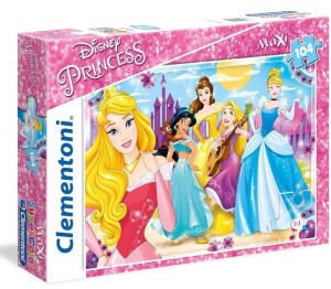 Product detail of Clementoni Puzzle Maxi - Princezny, 104 dílků - Clementoni