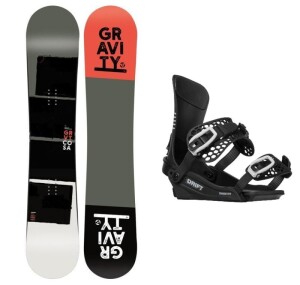 Product detail of Gravity Cosa pánský snowboard + Gravity Drift black vázání