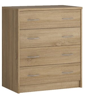Product detail of ArtExt Komoda SCONTO K1 4S Barva: dub sonoma