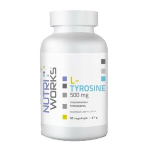 Product detail of NutriWorks L-Tyrosine 500mg 90 kapslí