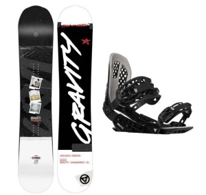 Product detail of Gravity Symbol pánský snowboard + Gravity G2 black vázání + sleva 500,- na příslušenství