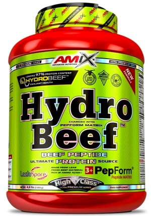 Product detail of Amix Nutrition HydroBeef Peptide Protein 2000 g dvojitá čokoláda - kokos